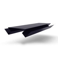 Планка угла внутреннего сложного 2000x75 MATT 0.47 мм RAL 7024