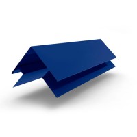 Планка угла наружного сложного 2000x75x75, 0.45 мм RAL 5005