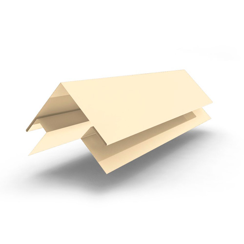 Планка угла наружного сложного 2000х75х75 MATT 0.47 мм RAL 1015