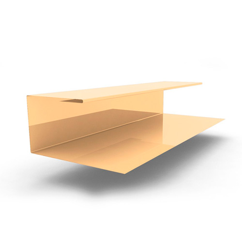 Планка завершающая сложная 2000x30х13, 0.45 мм RAL 1014