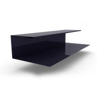 Планка завершающая сложная 2000x30х13, 0.45 мм RAL 7024