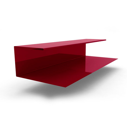 Планка завершающая сложная 2000x30х13 MATT 0.47 мм RAL 3005