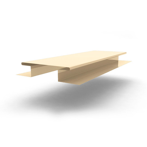 Планка стыковочная сложная 2000x75, 0.45 мм RAL 1015