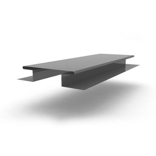 Планка стыковочная сложная 2000x75, 0.45 мм RAL 7004