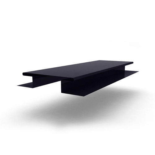 Планка стыковочная сложная 2000x75 MATT 0.47 мм RAL 7024