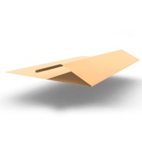 Планка начальная сайдинга 2000x20х10, 0.45 мм RAL 1014