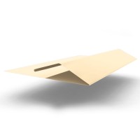 Планка начальная сайдинга 2000x20х10, 0.45 мм RAL 1015