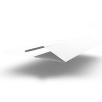 Планка начальная сайдинга 2000x20х10, 0.45 мм RAL 9003