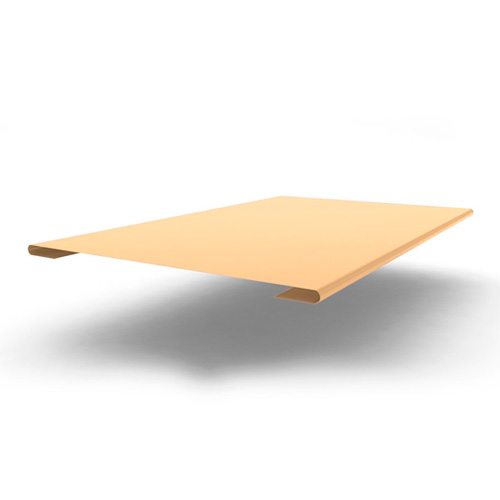 Планка стыковочная 2000x60, 0.45 мм RAL 1014