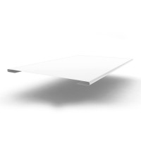 Планка стыковочная 2000x60, 0.45 мм RAL 9003