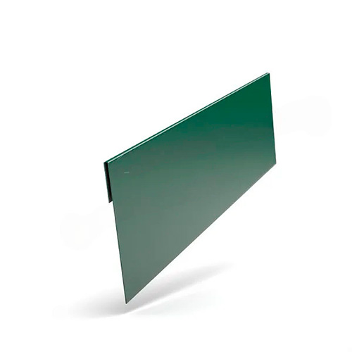 Планка завершающая 2000x65, 0.45 мм RAL 6005