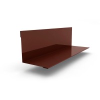 Планка угла внутреннего 2000x30х30, 0.45 мм RAL 8017