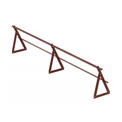 Кровельное ограждение VEGAlite 3000х600мм для фальцевой кровли RAL 8017