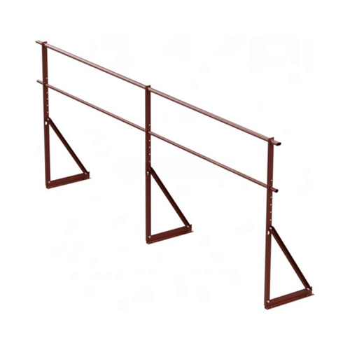 Кровельное ограждение VEGAlite 3000х900мм для фальцевой кровли RAL 8017