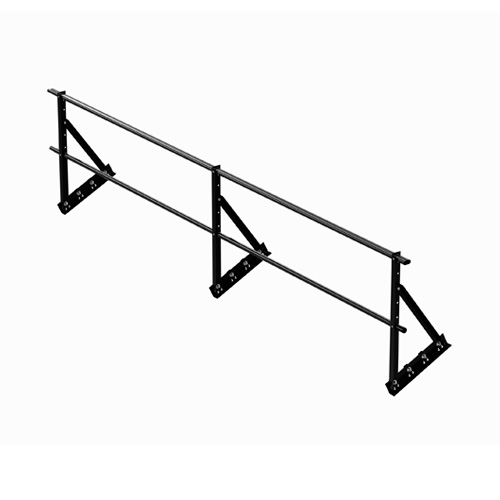 Кровельное ограждение VEGAlite 3000х600мм для фальцевой кровли RAL 9005