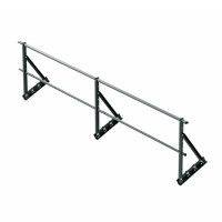 Кровельное ограждение VEGAlite 3000х600мм для фальцевой кровли RAL 7024