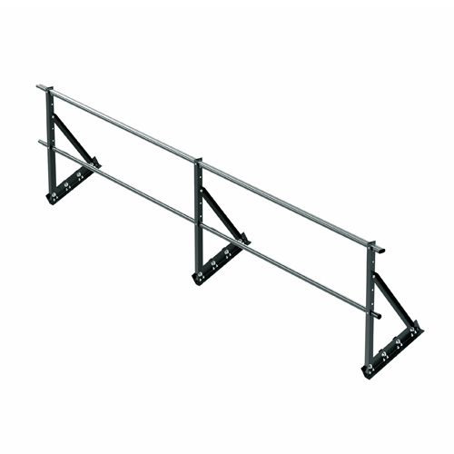 Кровельное ограждение VEGAlite 3000х600мм для фальцевой кровли RAL 7024