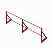 Кровельное ограждение VEGAlite 3000х600мм для фальцевой кровли RAL 3005