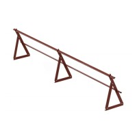 Кровельное ограждение VEGAlite 3000х600мм для мч, пн и мягкой кровли RAL 8017