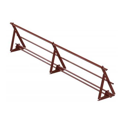 Кровельное ограждение VEGAlite 3000х600мм для мч, пн и мягкой кровли с системой снегозадержания RAL 8017