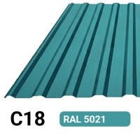 Профлист С18 Полиэстер KZ 0.26 мм RAL 5021