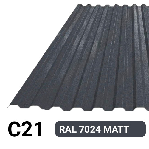 Профлист С21 MATT KZ 0.26 мм RAL 7024