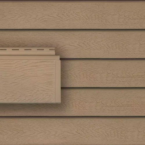 Фасадные панели U-Plast Хокла S-Lock Карьяла Древесный тауп