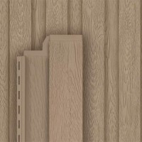 Фасадные панели U-Plast Хокла S-Lock Скандинавия Древесный тауп