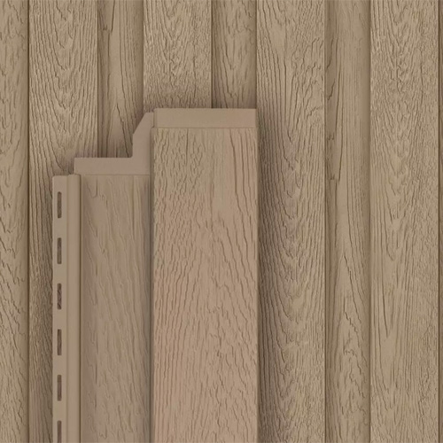 Фасадные панели U-Plast Хокла S-Lock Скандинавия Древесный тауп