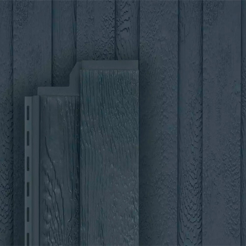 Фасадные панели U-Plast Хокла S-Lock Скандинавия Полуночно-синий