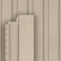 Фасадные панели U-Plast Хокла S-Lock Скандинавия Слоновая кость