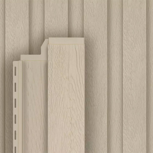 Фасадные панели U-Plast Хокла S-Lock Скандинавия Слоновая кость