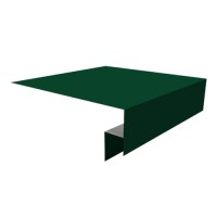 Планка околооконная сложная 2м RAL 6005