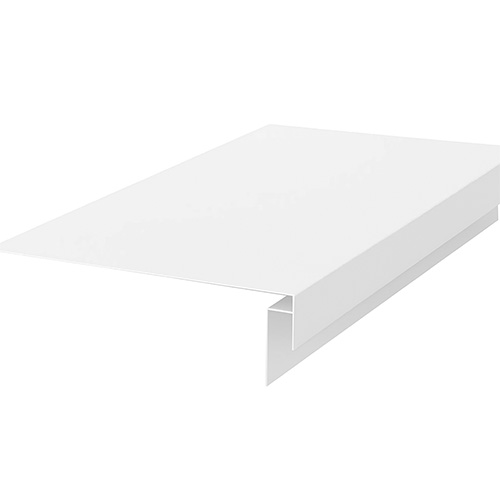 Планка околооконная сложная 2м RAL 9003