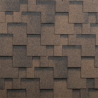 Гибкая Черепица SHINGLAS Финская Аккорд Коричневый