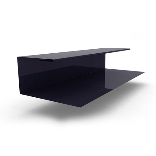 Планка завершающая сложная 2000x30х13, 0.45 мм RAL 9005