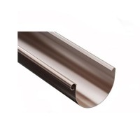 Желоб водосточный металл KAZPROM D150 1250 мм RAL 8017