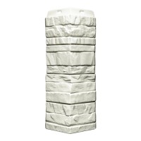 Угол сайдинга Rocky Docke под камень Кокос