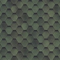 Гибкая Черепица SHINGLAS Финская Соната Зеленый