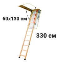 Чердачная лестница FAKRO LWK деревянная 60х130х330