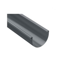 Желоб водосточный металл KAZPROM D125 1250 мм RAL 7024