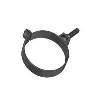 Хомут трубы металл KAZPROM D180 RAL 7024