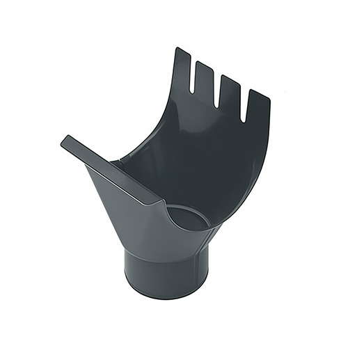 Воронка врезная металл KAZPROM D180 RAL 7024