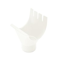 Воронка врезная металл KAZPROM D150 RAL 9003