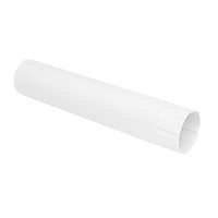 Труба водосточная металл KAZPROM D180 1250 мм RAL 9003