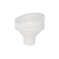 Воронка круглая металл KAZPROM D200 RAL 9003