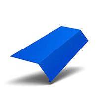 Планка карнизная 100х69х2000 ПЭ 0.45мм RAL 5005