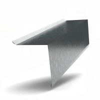 Планка торцевая 120х95х2000 Цинк 0.45мм