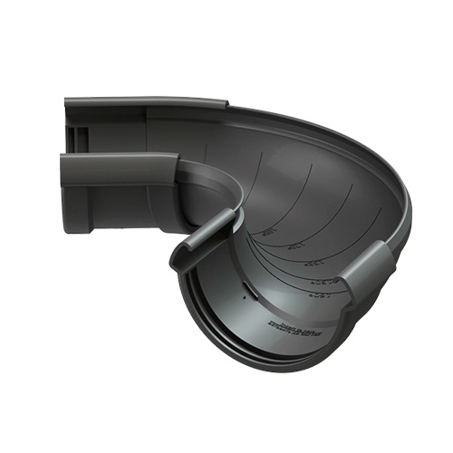 Угол регулируемый 60°-160° Döcke LUX Графит