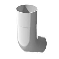 Колено 135° ТЕХНОНИКОЛЬ ПВХ 125х82 Белый RAL 9003
